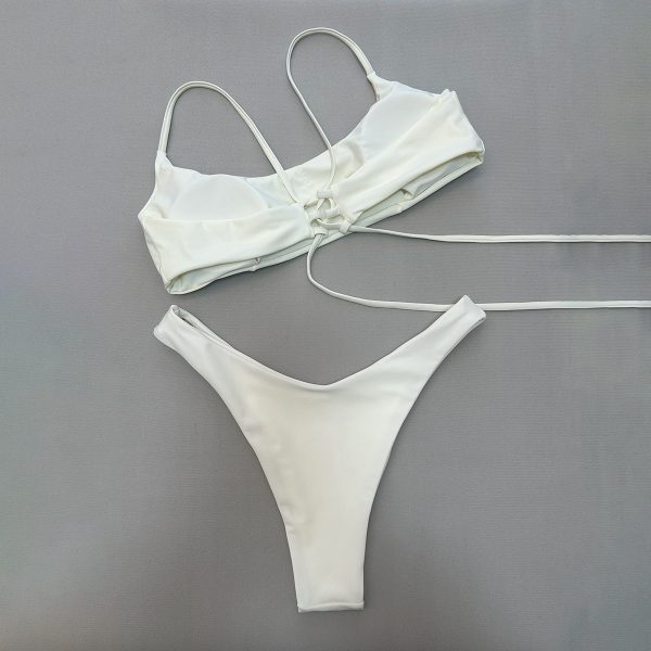 Sexy Style Bikini with Tie-Dye Design for Women - Image 2