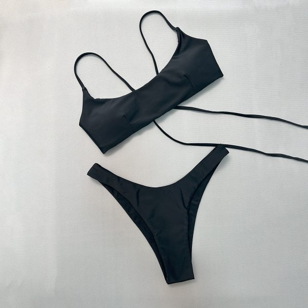 Sexy Style Bikini with Tie-Dye Design for Women - Image 4