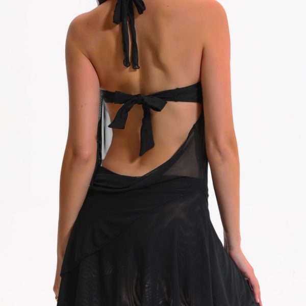 New European and American Style Bikini Mesh Cover-up Three-piece Set Sexy Tube Top Separated Bikini Swimsuit - Image 3