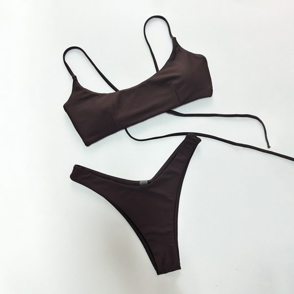 Sexy Style Bikini with Tie-Dye Design for Women - Image 3